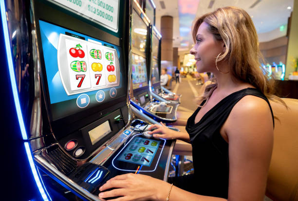 Big Time Gaming slot interface showing reels, paylines, and bonus feature